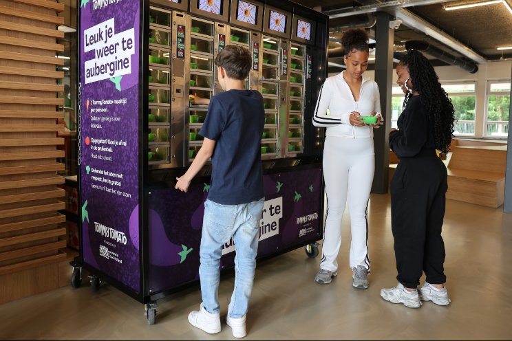 Gezonde snackmuur verovert scholen