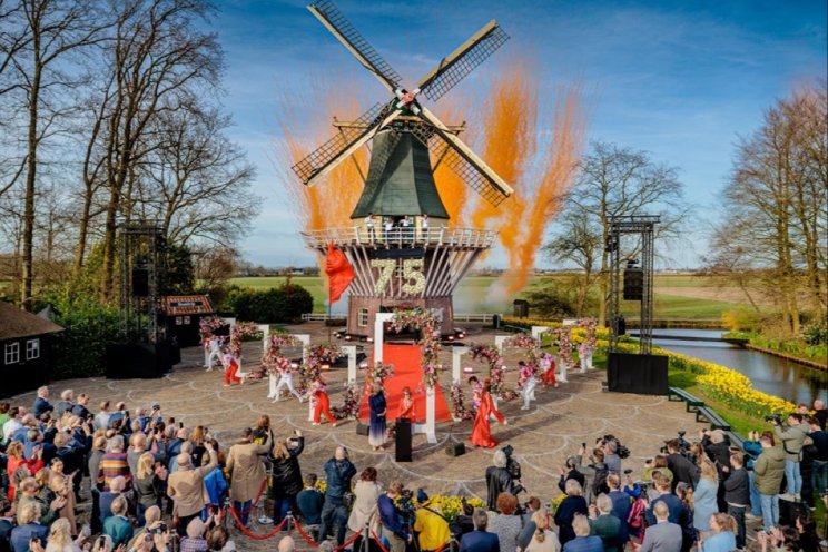 Jubileumeditie Keukenhof officieel geopend