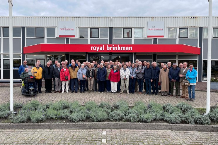Genootschap gaat op bezoek bij Royal Brinkman Genootschap gaat op bezoek bij Royal Brinkman