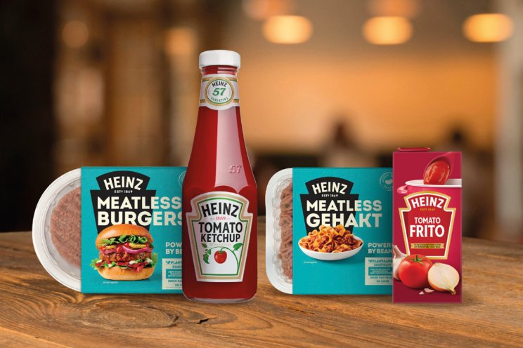 Lijn met plantaardige vleesvervangers van Heinz Lijn met plantaardige vleesvervangers van Heinz